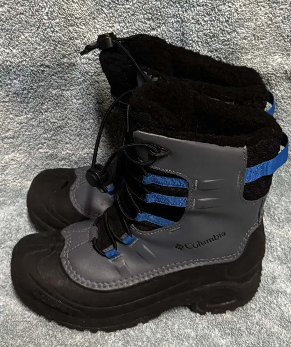 Columbia Bugaboot Celsius Snow Boot Shark/Bright Indigo 400g Waterproof